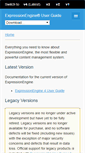 Mobile Screenshot of plugins.expressionengine.com